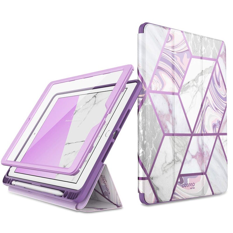 I-blason iBlason Cosmo Case for iPad 9th8th7th Generation iPad 102 202120202019 FullBody Trifold with Builtin Screen Protector Protective Smart Cover with Auto SleepWake Pencil Holder Ameth - Image 2