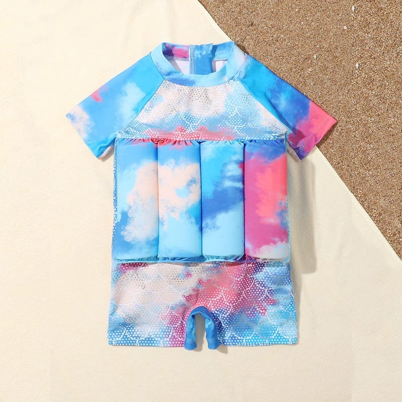IDOPIP Kids Boys Girls Floatation Swimsuit with Adjustable Buoyancy Baby Float Suit Swim Vest One Piece Swimwear Bathing Suit - Image 3