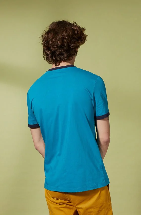 Vicomte A. Tibot Turquoise T-Shirt 100% Cotton