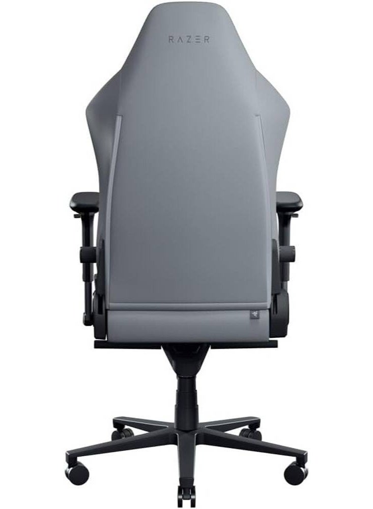 RAZER Iskur V2 NewGen Ergonomic Gaming Chair, HyperFlex 360° Adjustable Lumbar Support, Gen-2 EPU Leather with CoolTouch, 4D Armrests, 153° Recline, Dual-Density Cold-Cured Foam, Steel Frame, High Back, 136kg Capacity, Grey | RZ38-04901000-R3G1 - Image 3