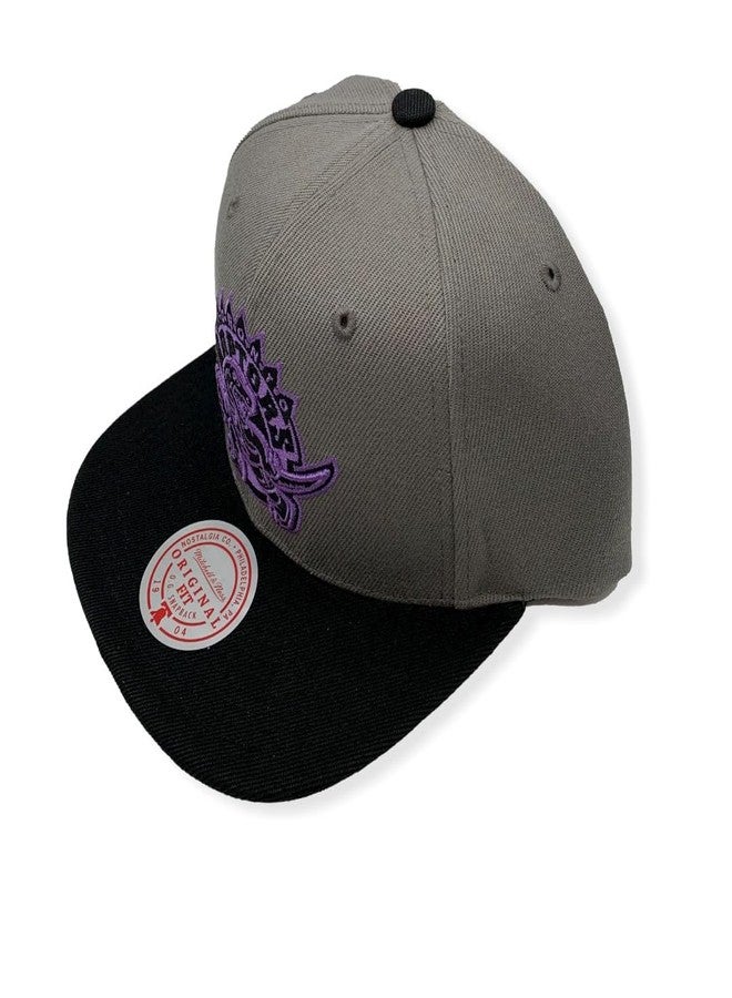 Mitchell & Ness NBA® Retro Bolt Deadstock Snapback HWC Raptors Purple One Size - Image 2