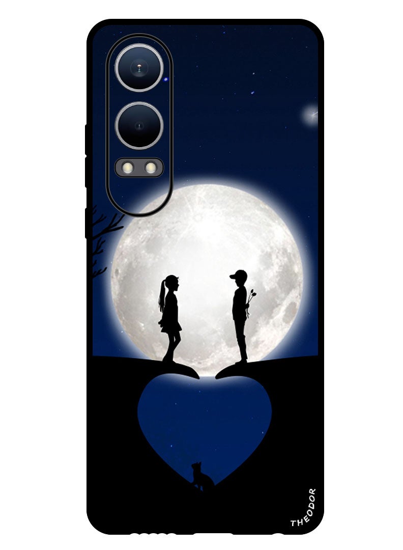 Theodor Protective Case Anti Scratch Shock Proof Bumper Cover For OnePlus Nord CE4 Lite Couple heart - Image 1