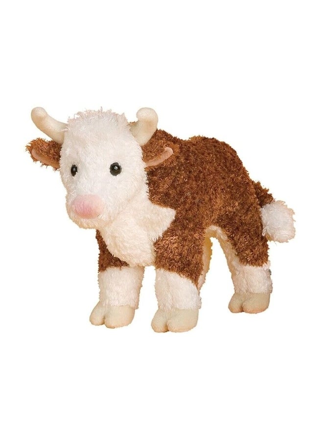 Douglas Cuddle Toys Douglas Tumbleweed Hereford Bull Plush Stuffed Animal 