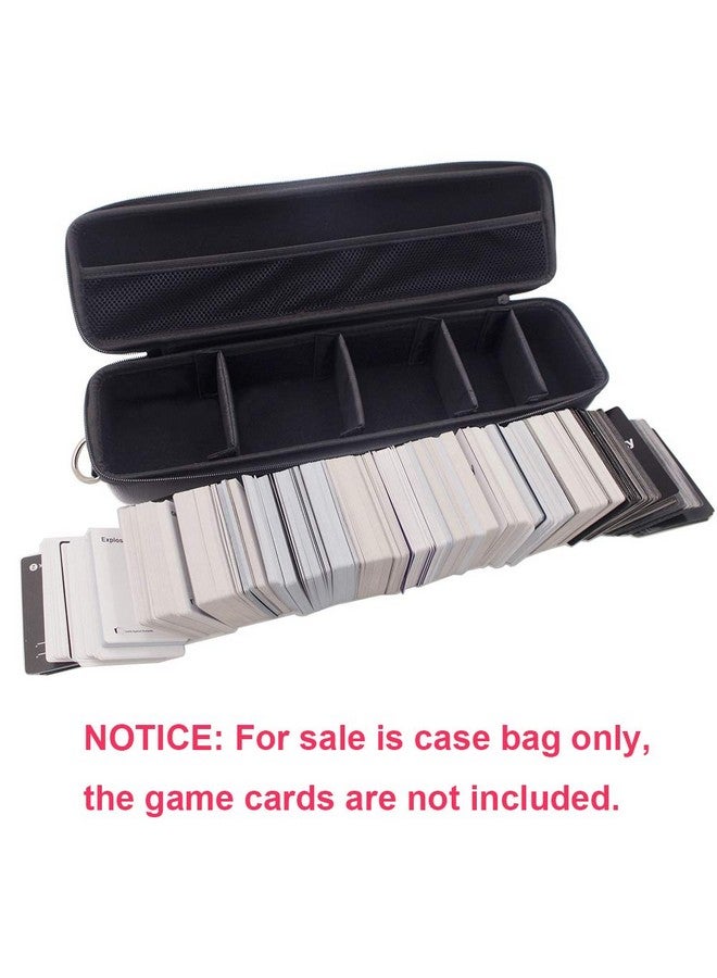Comecase Comecase Card Case Storage Bag Collection, Holds Up to 1500 Cards, Portable Game Card Holder Shoulder Bag Perfect for Cards Against Humanity, Phase 10, PM TCG Cards, Monopoly Deal, Top Trumps etc  - Image 5