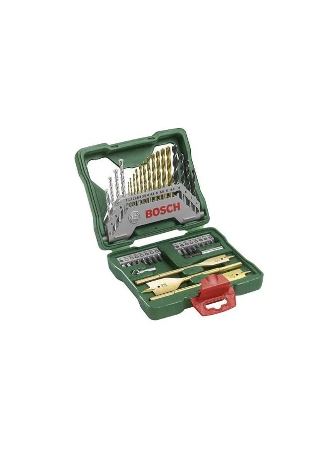 BOSCH X-Line 40 Piece Titanium Accessory Set 2 607 019 600