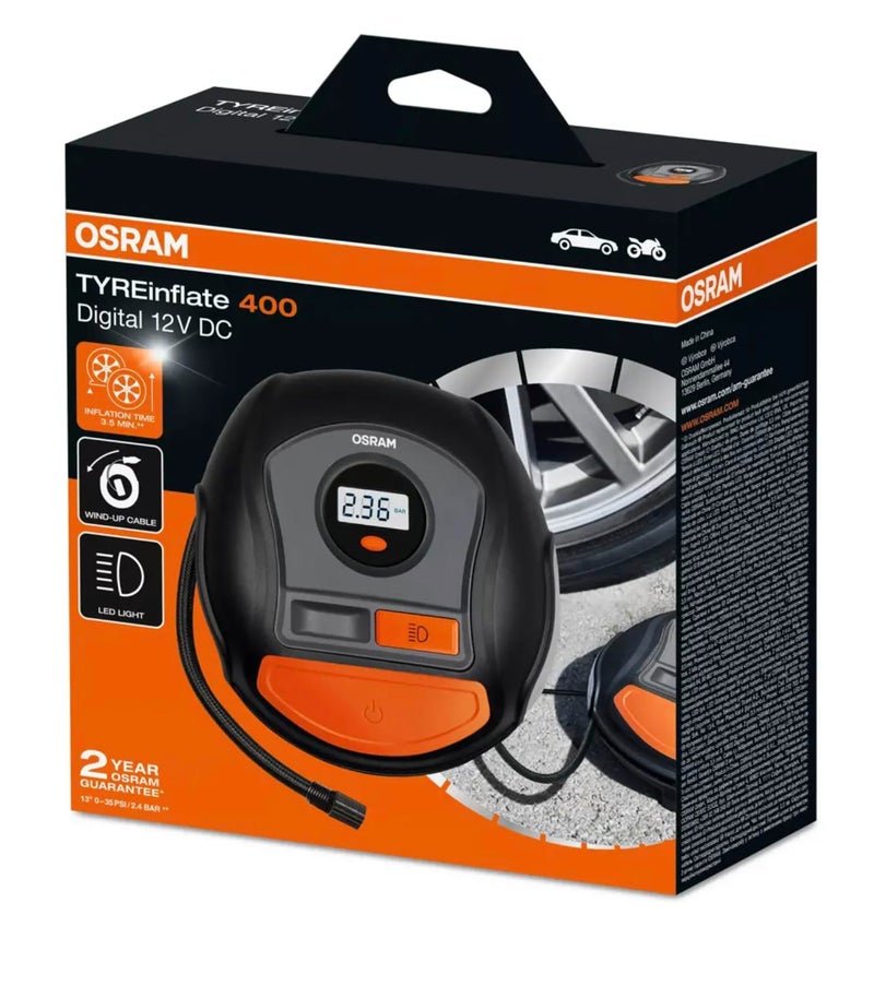 OSRAM Tyre Inflate 400 Inflater pump - Image 1