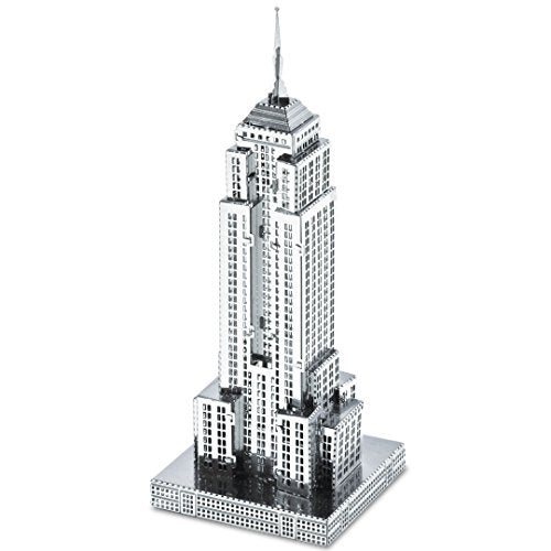Fascinations Metal Earth Empire State Building 3D Metal Model Kit - Image 1