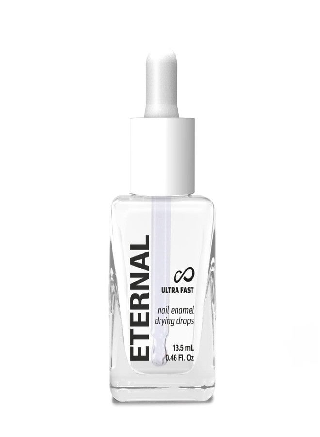 Eternal Nail Polish Drying Drops - 13.5mL Nails Enamel Dry Drop Treatment with Clear and Ultra-Fast Drying Formula - Manicure and Pedicure Nail Polish Quick Dryer Drops for All Nail Types - 1 Unit - Image 1