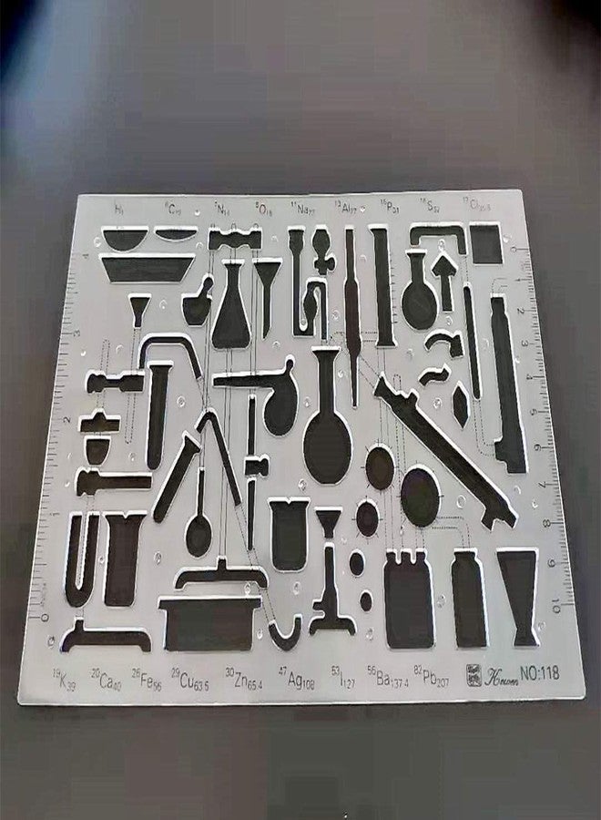 OBUY Organic Chemistry Stencil Drawing Template - Image 2
