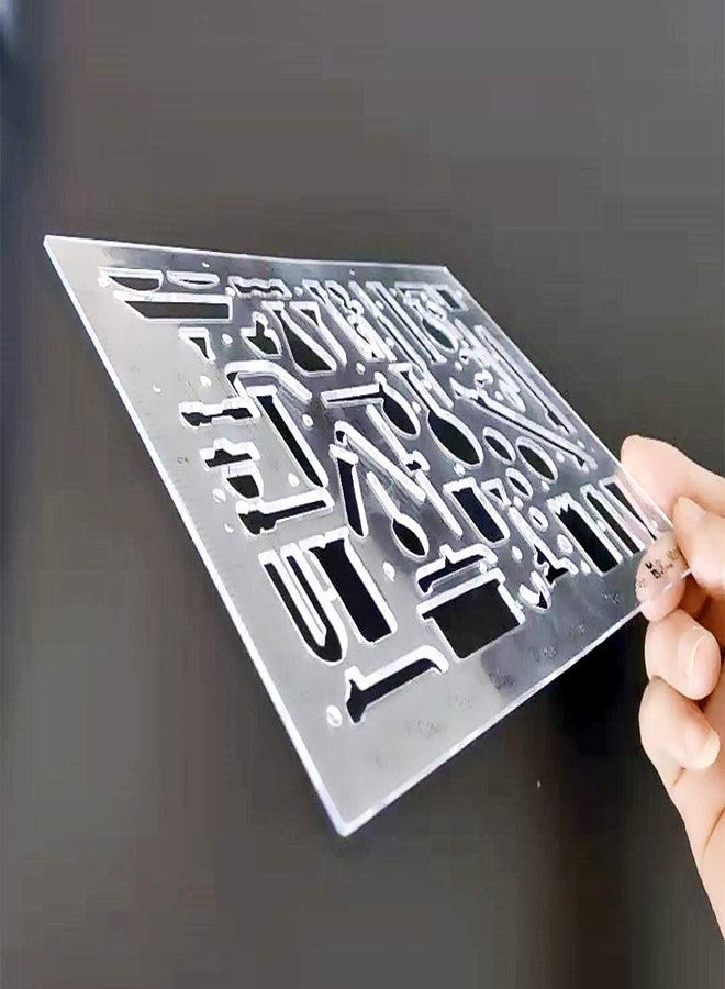 OBUY Organic Chemistry Stencil Drawing Template - Image 4