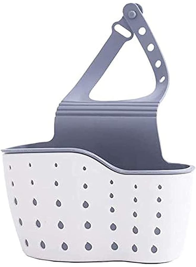 SKY-TOUCH Caddy Sponge Holder Kitchen Sink Storage Basket Hanging Bag Basket Organizer For Sponges Soaps And Cleaning Brushes Sink Accessories - Image 1