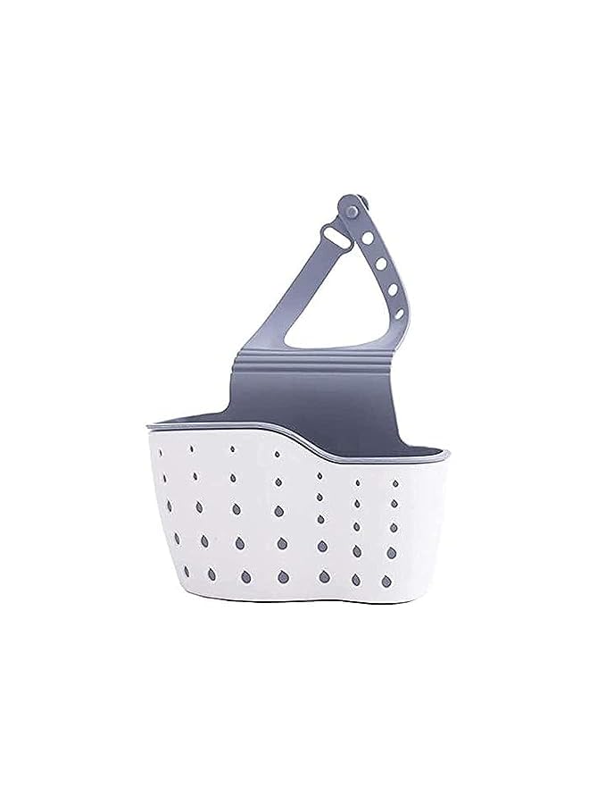 SKY-TOUCH Caddy Sponge Holder Kitchen Sink Storage Basket Hanging Bag Basket Organizer For Sponges Soaps And Cleaning Brushes Sink Accessories - Image 2