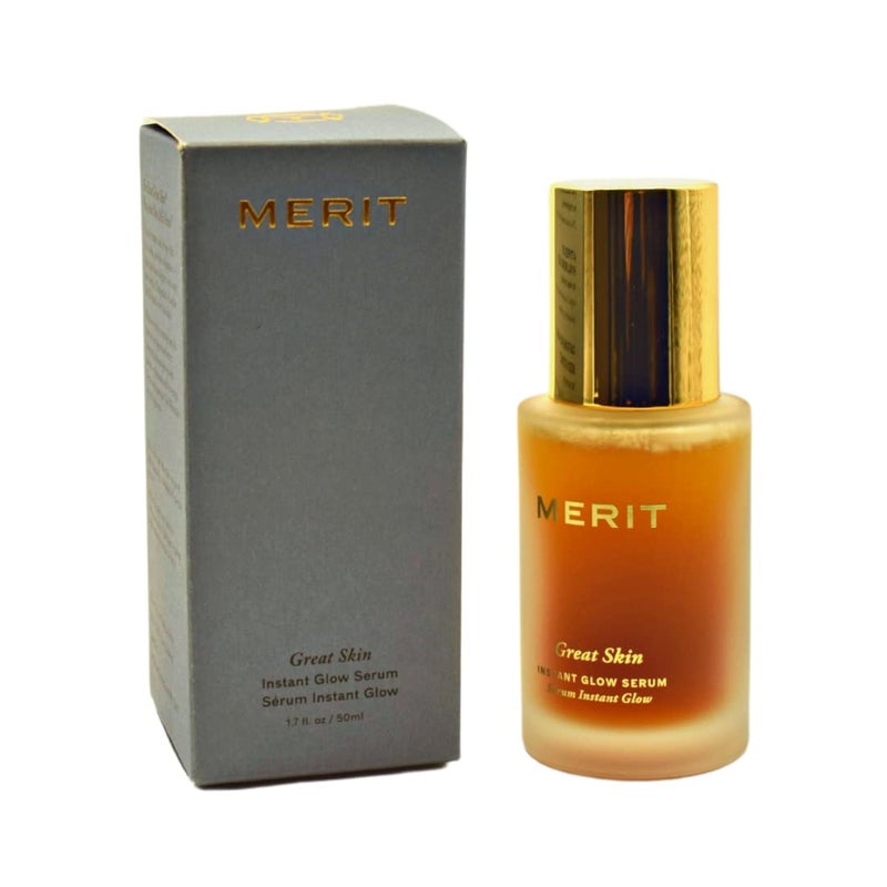MERIT Great Skin Instant Glow Serum with Niacinamide and Hyaluronic Acid 1.69 oz / 50 ml - Image 2