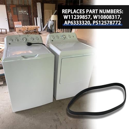 Obida Replacement maytag washer parts Fits for Whirlpool Washer Belt W11239857 AP6333320 W10808317 PS12578772 4845287R - Image 4