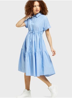 Button Detail Dress