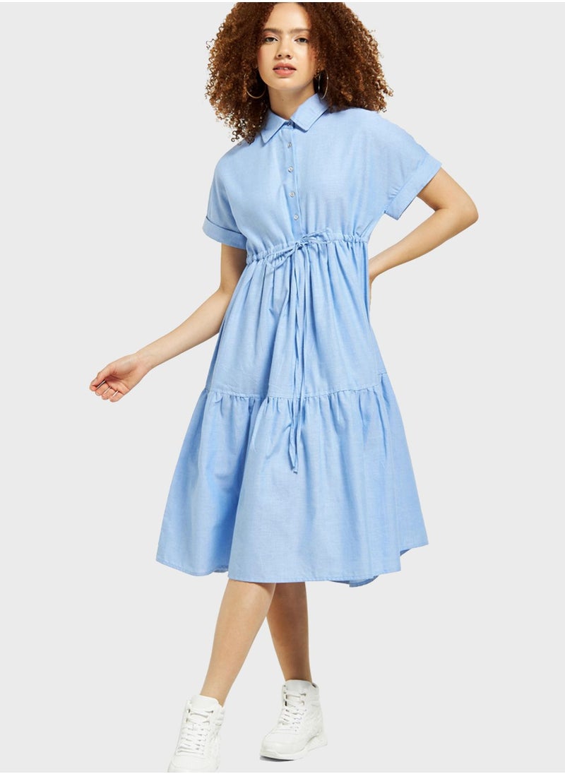 Lee Cooper - Button Detail Dress - Image 1