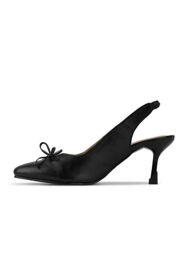 Language Black Women's Clarisse Slingback for Women | Best Price UAE