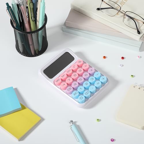 Mr. Pen- Mechanical Switch Calculator, 12 Digits, Large LCD Display, Colorful Calculator Big Buttons - Image 5
