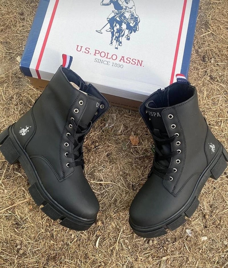 U.S. Polo Assn. Zeroo Women's Casual Combat Boots  - Image 5
