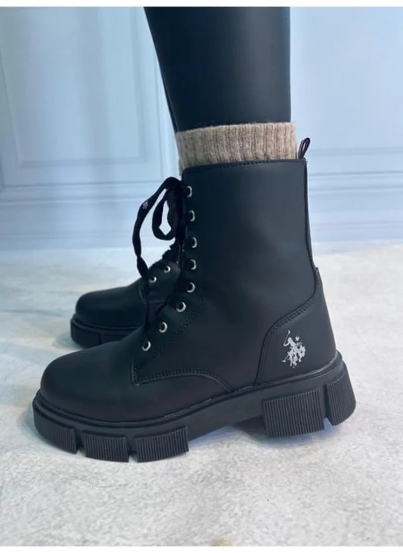 يو اس بولو اسن Zeroo Women's Casual Combat Boots