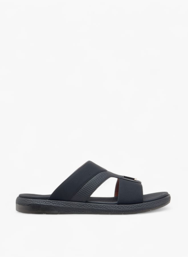 Le Confort Men Cutout Detail Slip-On Arabic Sandals - Image 1