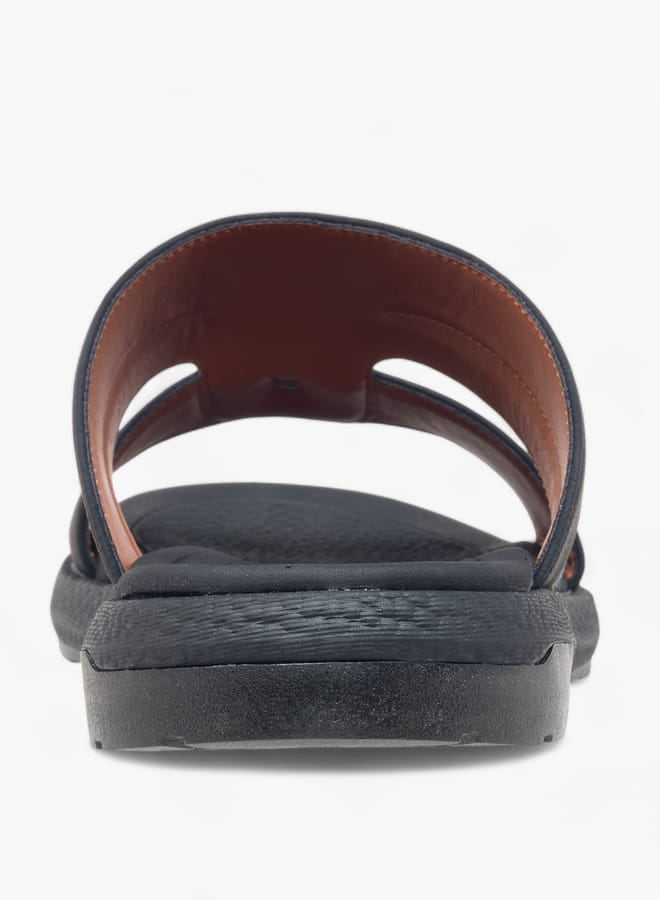 Le Confort Men Cutout Detail Slip-On Arabic Sandals  - Image 4