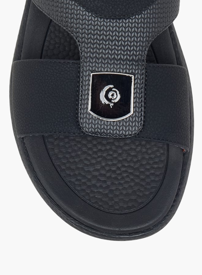 Le Confort Men Cutout Detail Slip-On Arabic Sandals  - Image 3