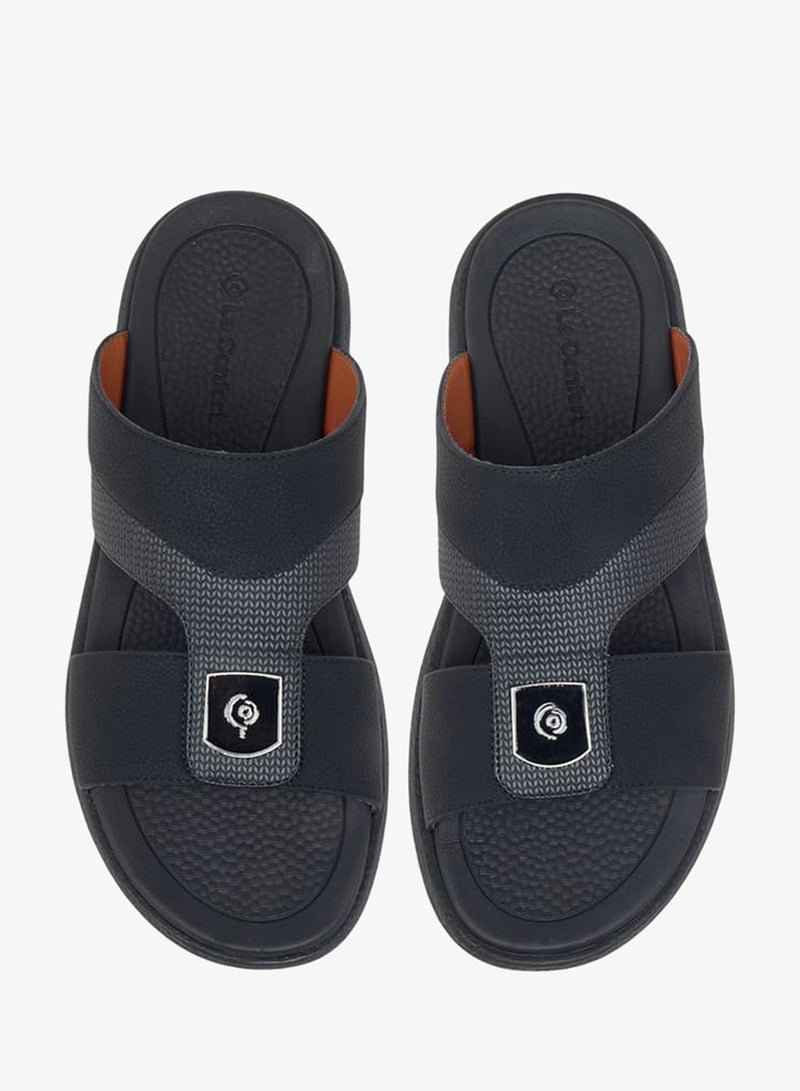 Le Confort Men Cutout Detail Slip-On Arabic Sandals Ramadan Collection - Image 2