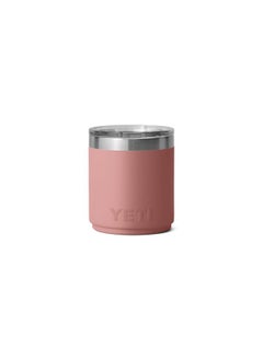 YETI YETI Rambler 10 oz Stackable Lowball 2.0, Vacuum Insulated, Stainless Steel with MagSlider Lid, Sandstone Pink  - Image 4