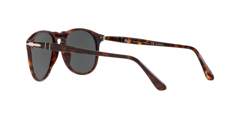 Persol PO9649S Aviator Sunglasses, Havana/Green Polarized, 55 mm - Image 5