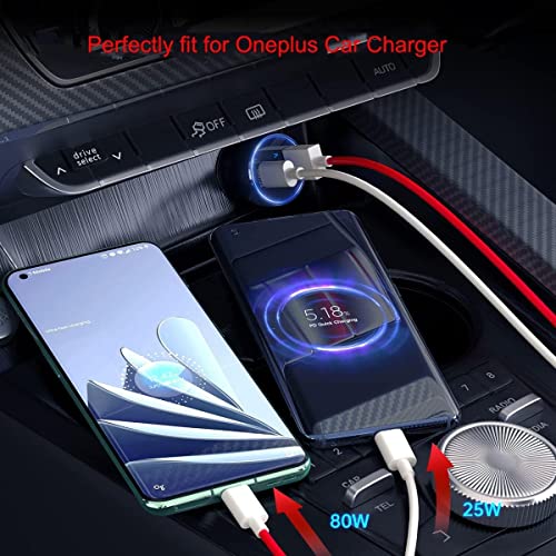 AILKIN WARP/Dash Charging Type c Charger Cable Compatible for One Plus 11/10/9/ 8T /8 /8pro /7 Pro / 7T / 7T Pro Nord and Dash Charge for One Plus 3 / 3T / 5 / 5T / 6 / 6T / 7(1 M, Red) - Image 5
