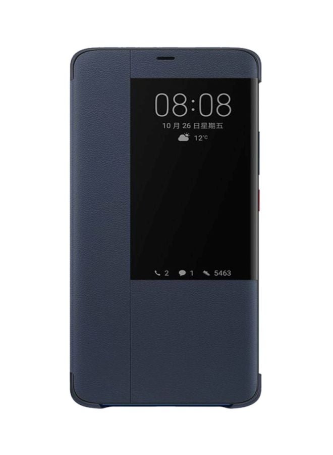 HUAWEI Smart View Flip Case Cover For Huawei Mate 20 Pro Dark Blue - Image 1