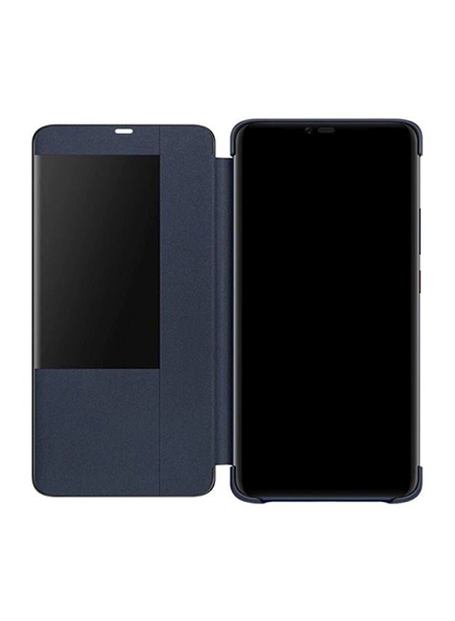 HUAWEI Smart View Flip Case Cover For Huawei Mate 20 Pro Dark Blue - Image 2