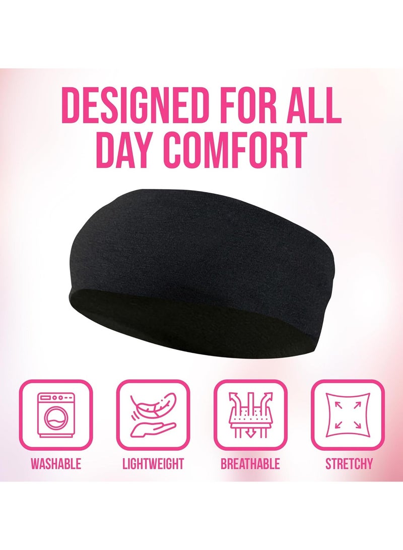 STAR BEJA Styla Hair 10 Pack Stretch Headbands Non-Slip Head Wraps Great for Sports, Yoga, Pilates, Running, Gym, Workouts, Baseball, Casual Wear, Gifts & More!  - Image 5