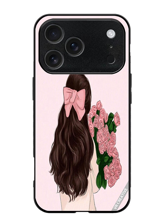 VR CREATIVE Protective Case Cover For Apple iPhone 17 Pro Max Lovely Flower Design Multicolour