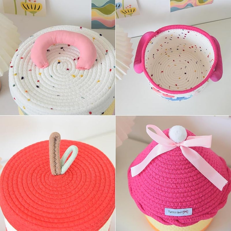 G Style Cartoon Storage Box Multifunctional Organizer With Cotton Material Safe Toy Bin - Image 4