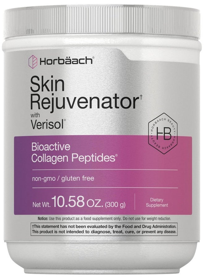 Horbaach Horbäach Skin Rejuvenator with Verisol 10.58 oz | Bioactive Collagen Peptide Powder | Types I and III | Non GMO, Gluten Free Supplement  - Image 1