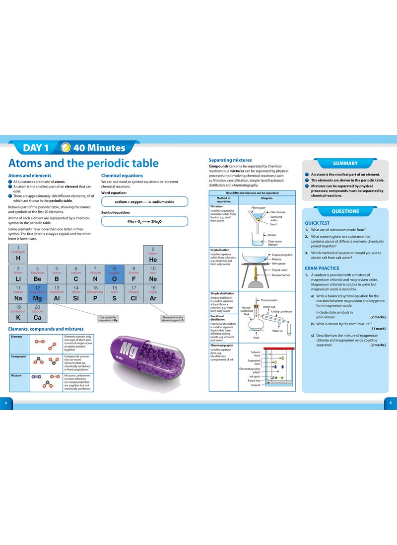 GCSE 9-1 Chemistry In A Week  - Image 2
