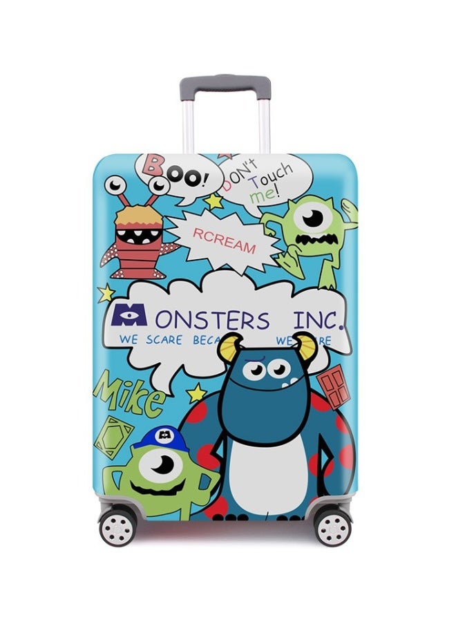 Wear-Resistant Elastic Luggage Dust Cover, Size M (22-24 inches)