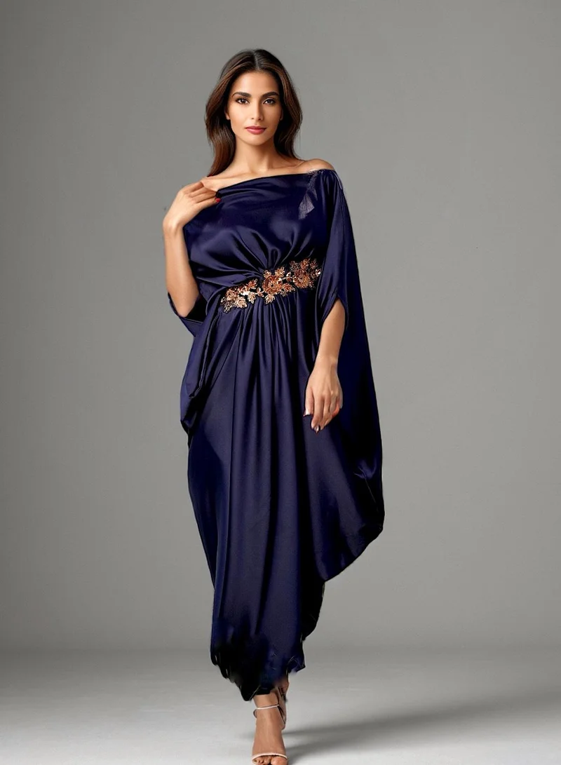 ECSTACY Pleat Drape Gown