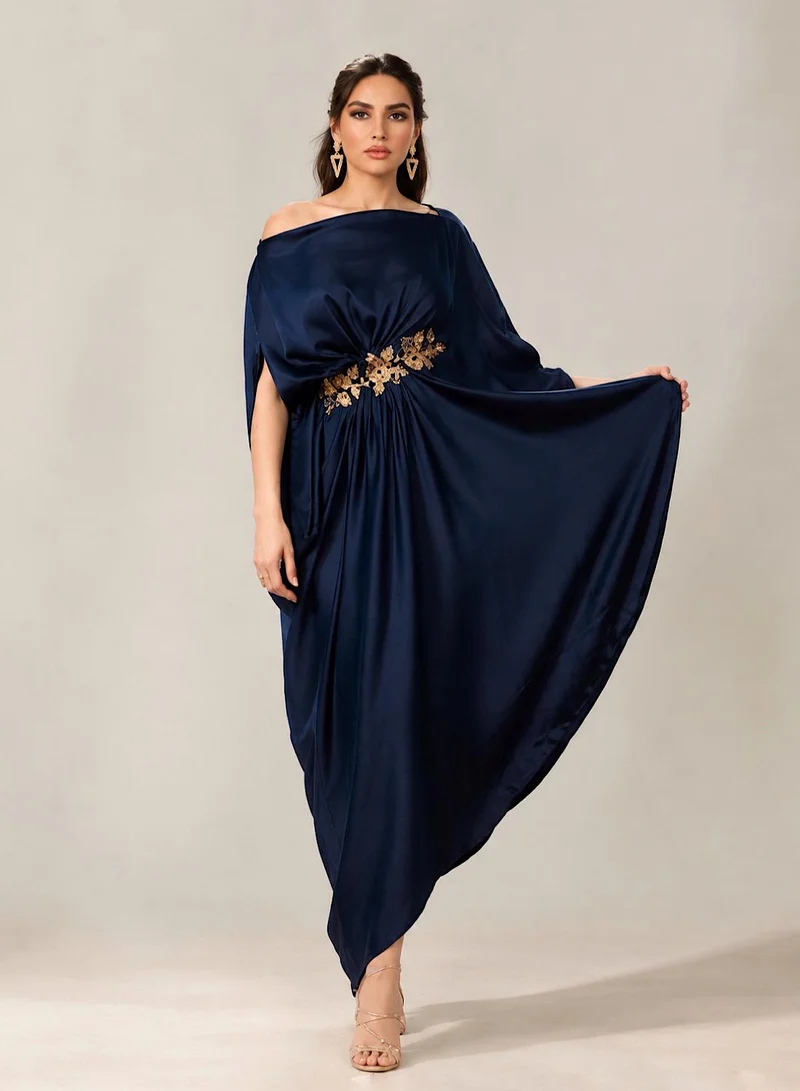 Ecstacy  Pleat Drape Gown for Women | Best Price UAE