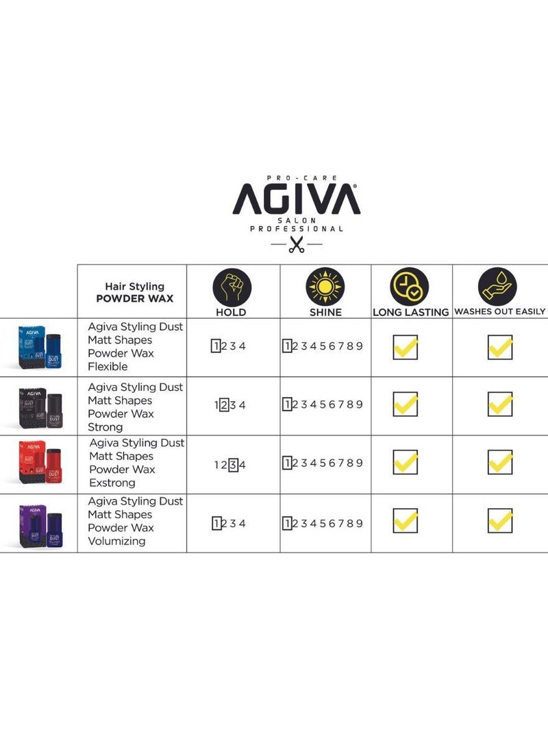 أجيفا بودرة شمع لتصفيف الشعر ثبات قوي - Image 4