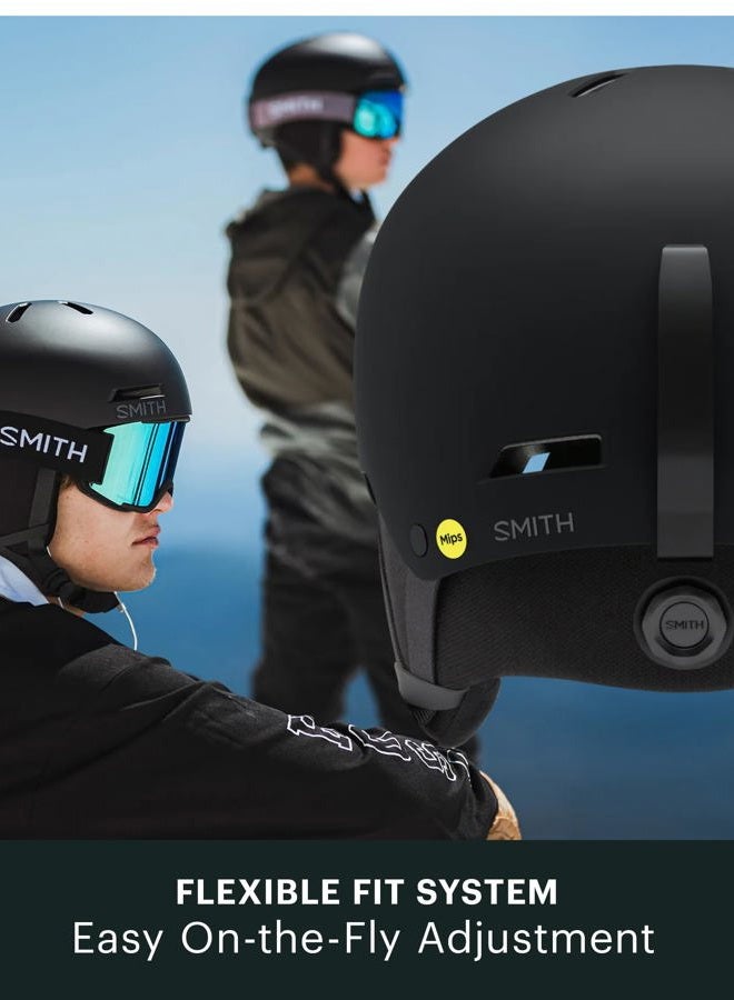 SMITH Rodeo Smith Helmet – Adult Ski & Snowboard Helmet with MIPS Technology, Adjustable Fit, Ear Padding & Ventilation – Head Protection for Men & Women – Matte White, XL - Image 5