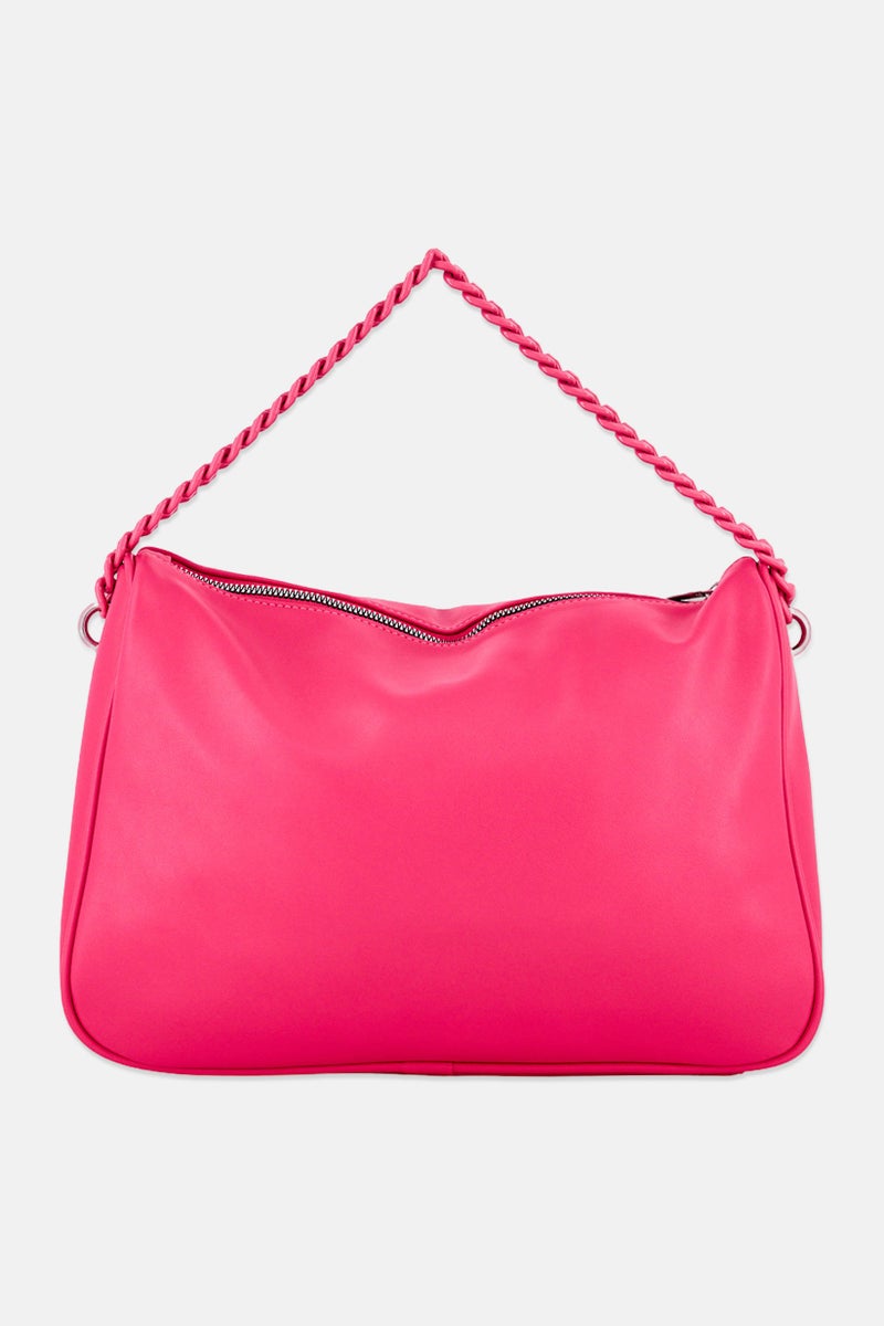 Kenneth Cole Women Brand Lgo Shoulder Bag, Pink - Image 4