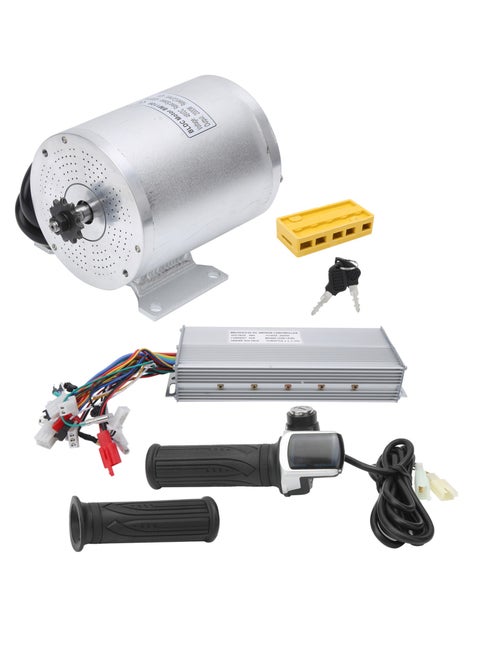48V 2000W Electric Brush Motor with Controller Kit E‑Bike Conversion Accessory Set