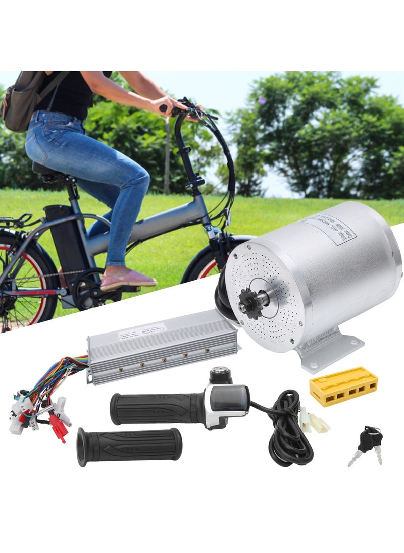 Generic - 48V 2000W Electric Brush Motor with Controller Kit E‑Bike Conversion Accessory Set - Image 1