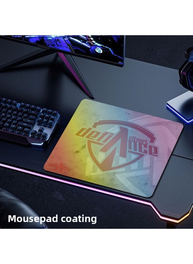 Firewire Competition Streamers Rainbow Magic Coated Coated Game Super Large Small Size Mouse Pad No Edge Fps E-Sports-Color:400*450*4-Pattern:12  - Image 1