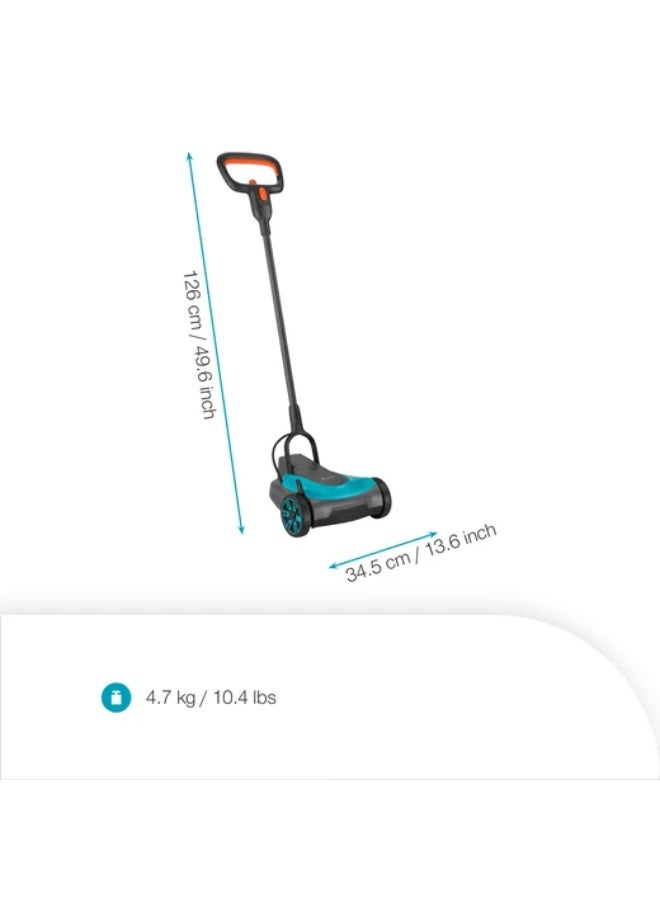 GARDENA BATTERY LAWNMOWER HANDYMOWER 22/18V P4A READY TO USE SET - Image 4