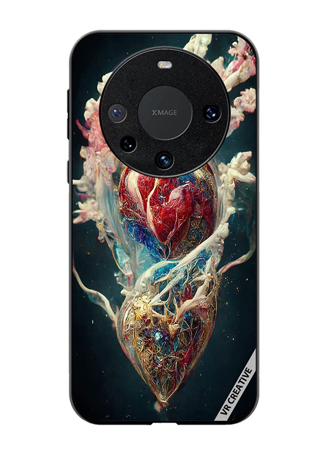 VR CREATIVE Protective Case Cover For Huawei Mate 60 Pro Plus Digital Flesh Design Multicolour - Image 1