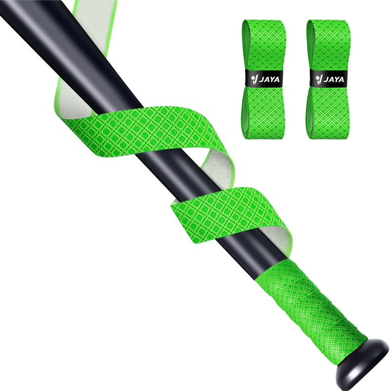 JAYA 2 Pack PU Bat Grip Tape – 1.1mm Non-Slip Polyurethane Handle Wrap for Baseball & Softball Bats, Soft Feel & Pro-Level Control - Image 1